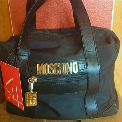 authentic moschino bag identification